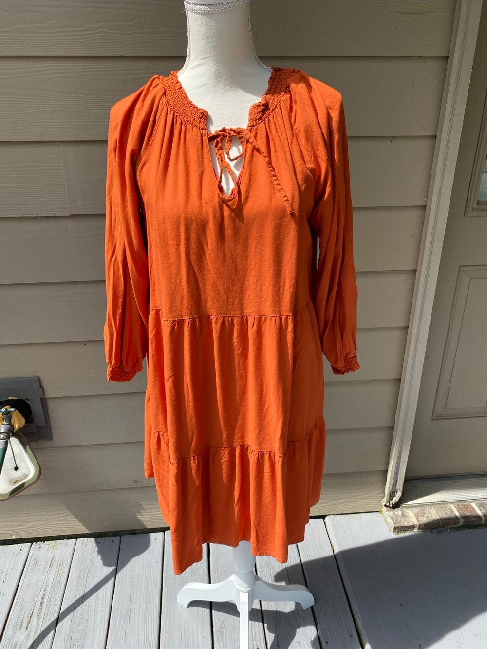 4/$20 orange dress